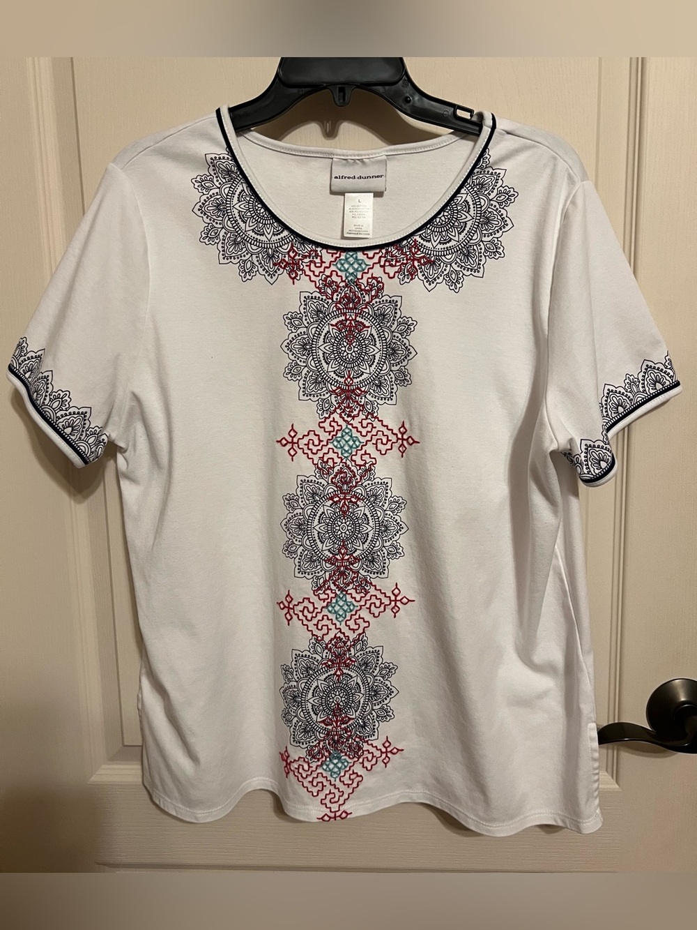Alfred Dunner “Happy Hour” Top